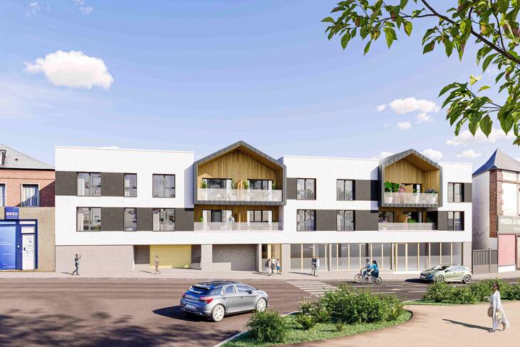 Programme immobilier neuf à vendre – Projection