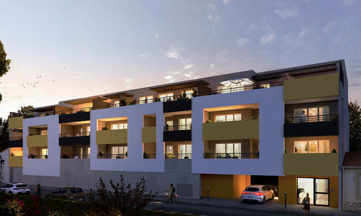 Programme immobilier neuf à vendre – Nîmes quartier Beau Soleil