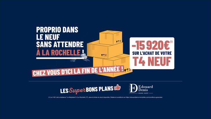 Logement neuf à vendre 348000