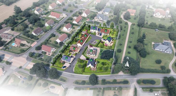 Programme immobilier neuf à vendre – Les jardins de Bavent