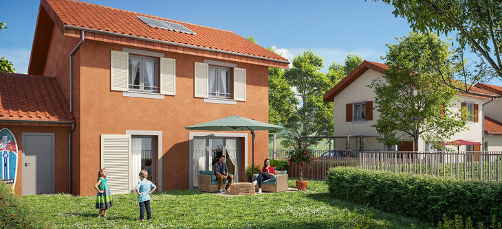 Programme immobilier Chirens maison neuve cadre naturel à 12 min en voiture de Voiron Chirens