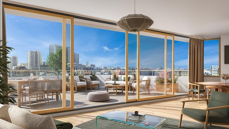 Programme immobilier Woodeum Paris Rive Gauche Paris 13e