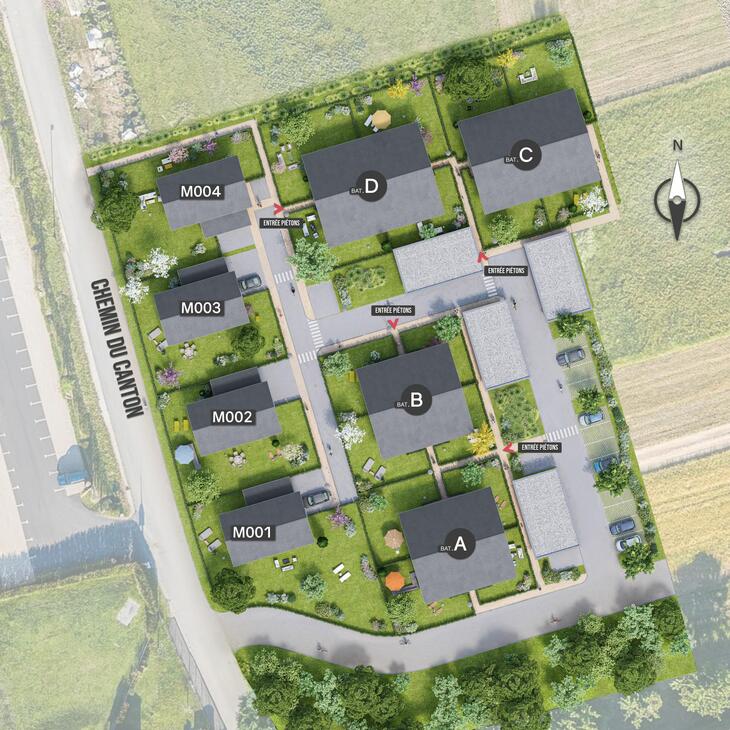 Programme immobilier Le domaine du Golf Francin
