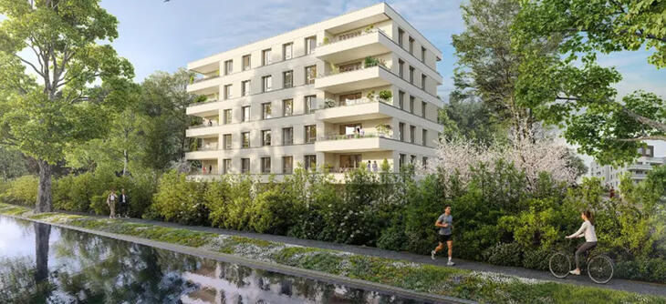 Programme immobilier neuf à vendre – Illkirch-Graffenstaden à 8 min en voiture de l'Allemagne
