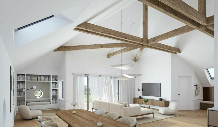 Appartement neuf à vendre – Claix réhabilitation maison de maître le long du Drac