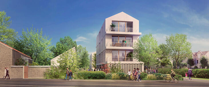 Programme immobilier neuf à vendre – Ste-Geneviève-des-Bois proche centre-ville