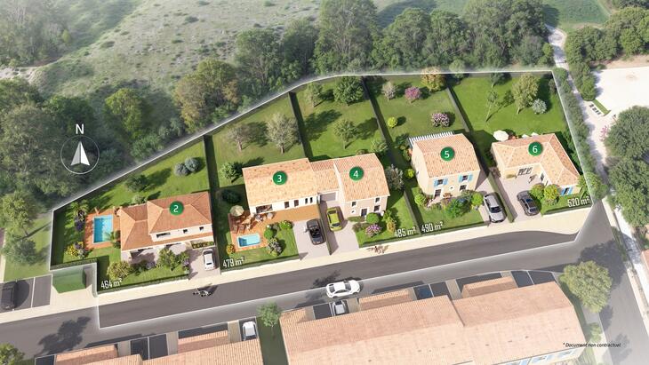 Programme neuf Les Terrains Des Estourans