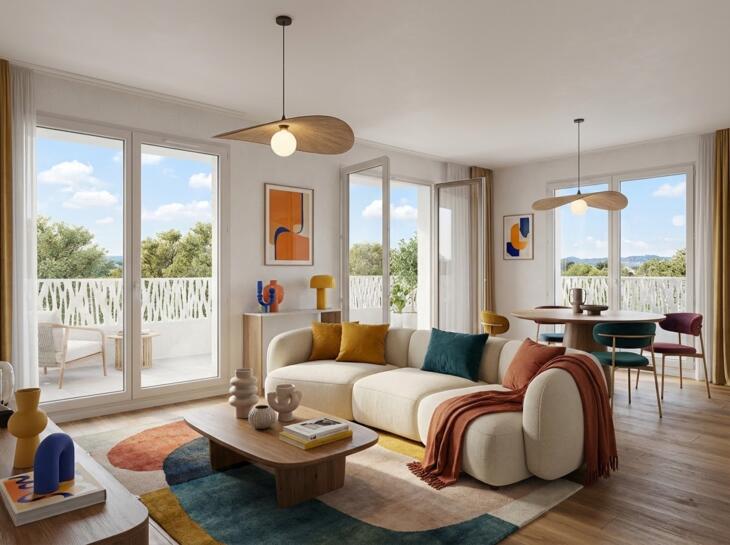 Programme immobilier neuf à vendre – La Seyne-sur-Mer proche de la plage des Sablettes
