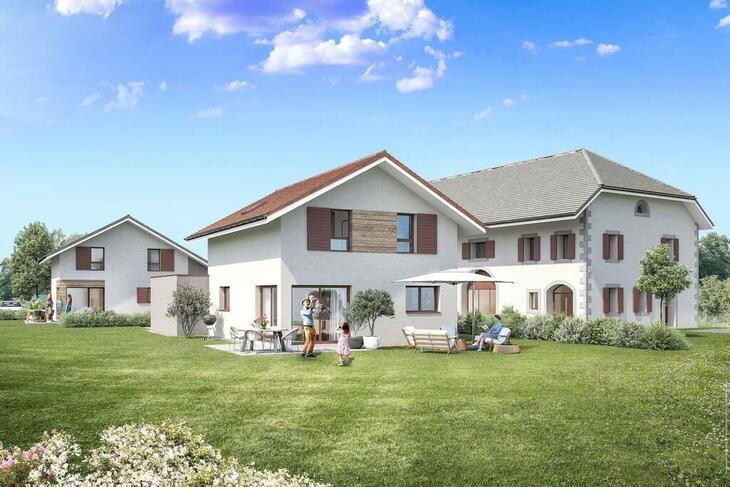 Maison neuve à vendre – Hauteville-sur-Fier à 16 km d'Annecy