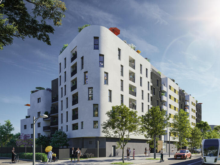 Appartement neuf à vendre – Dijon résidence étudiante à deux pas du tramway T2 Junot