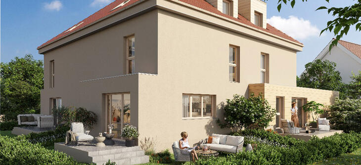 Programme immobilier Holtzheim cadre résidentiel proche de Strasbourg Holtzheim