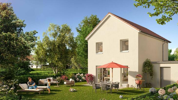 Maison neuve à Kingersheim