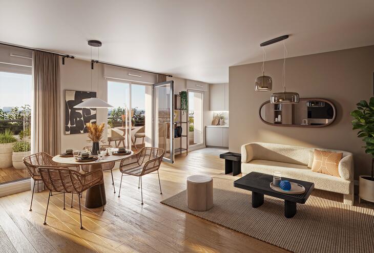 Appartement neuf à vendre – Quartier Lallier - Saison 1