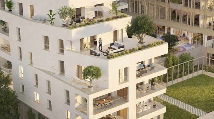 Programme immobilier neuf à vendre – Chambéry entre les quartiers Vetrotex et Grand Verger
