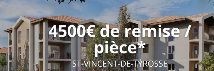 Appartement neuf à Saint-Vincent-de-Tyrosse