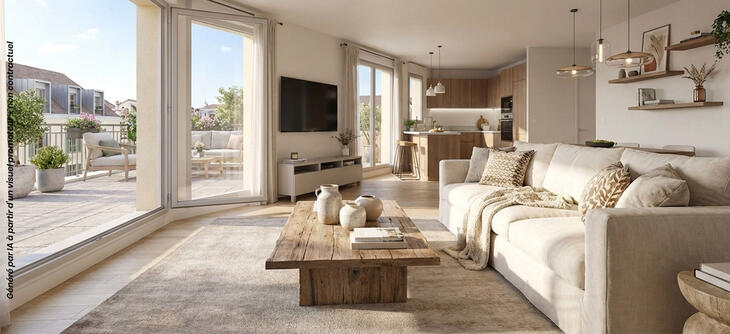 Programme immobilier Gonesse proche de la future ligne 17 du Grand Paris Express Gonesse