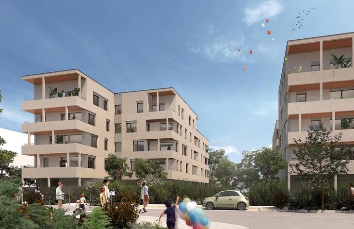 Programme immobilier RÉSIDENCE CÔTÉ PARC Bron