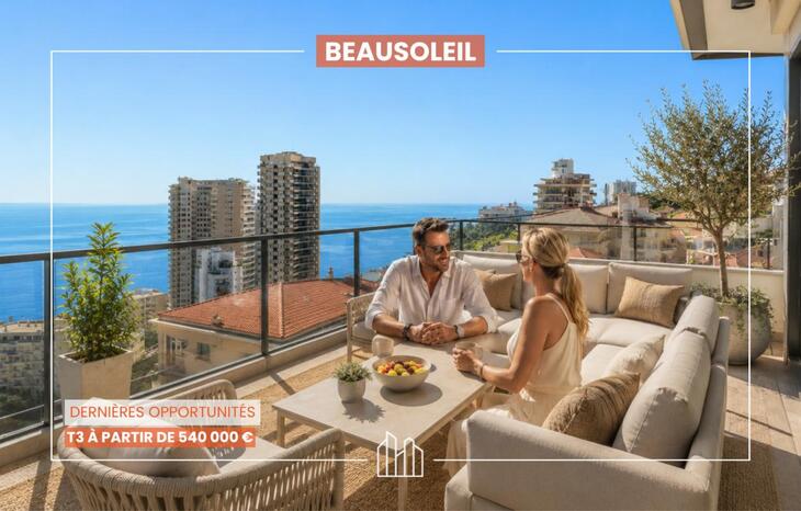 Programme neuf À QUELQUES MINUTES DE LA PRINCIPAUTÉ DE MONACO, SUR LES HAUTEURS DE BEAUSOLEIL,