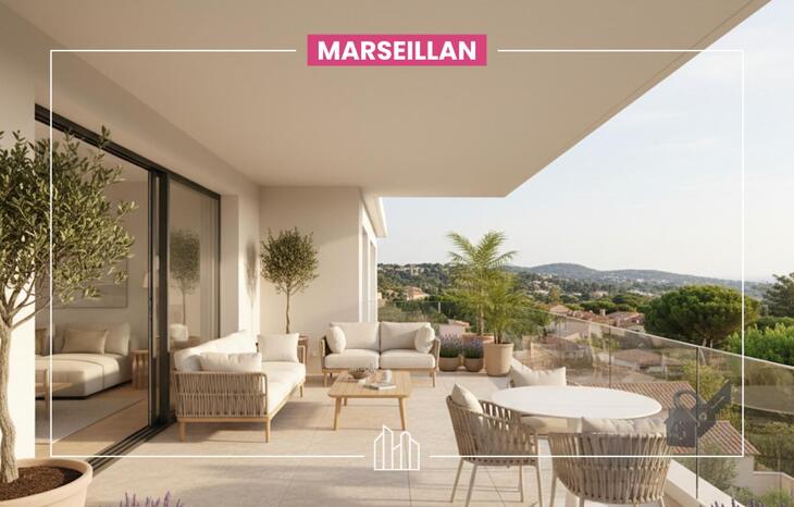 Appartement neuf à Marseillan