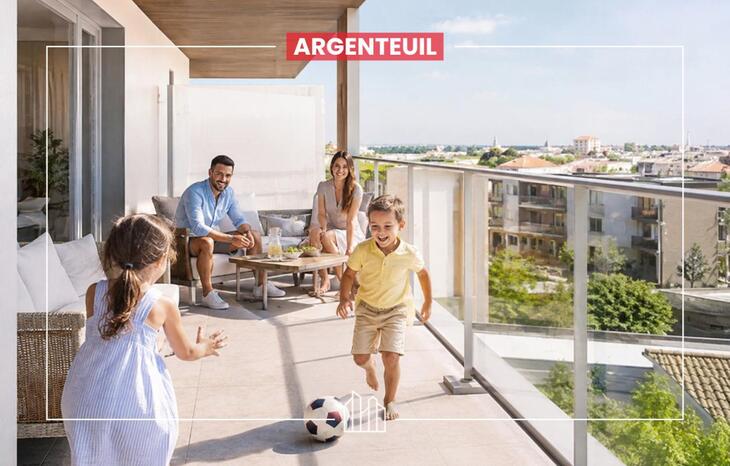 Programme immobilier neuf à vendre – T3 AU T4 À ARGENTEUIL - PROCHE RER C