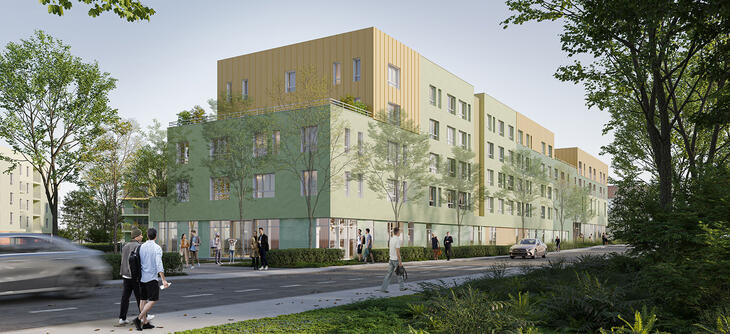 Programme immobilier Quetigny résidence étudiante proche écoles d'études supérieures Quetigny