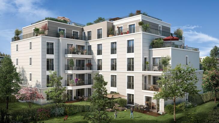 Programme immobilier Saint-Cloud quartier Montretout à 10 min de la ligne L Saint-Cloud
