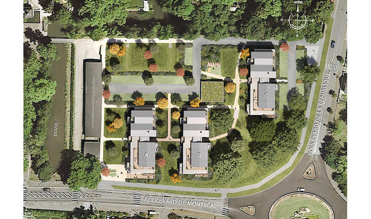 Programme immobilier Les Jardins de la Varenne La Flèche