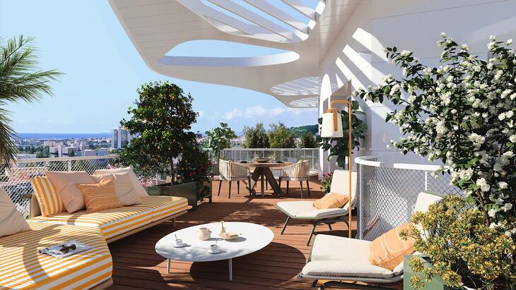 Programme immobilier Appartements d'Exception Avec Vue Mer et Collines Nice
