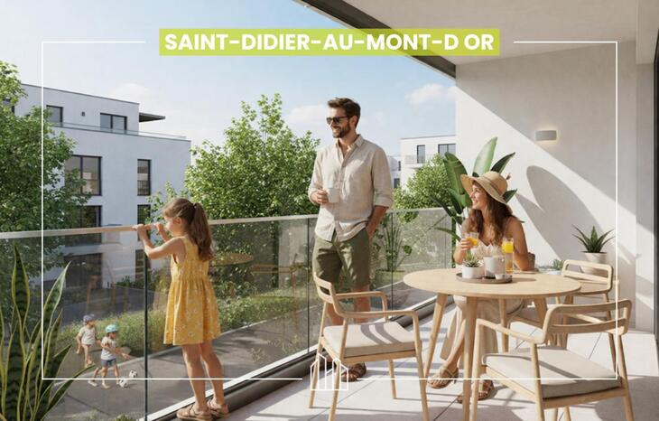 Appartement neuf à Saint-Didier-au-Mont-d'Or