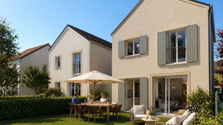 Maison neuve à Boissise-le-Roi