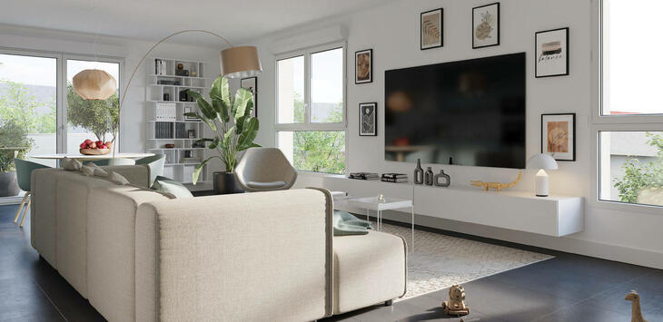 Appartement neuf à vendre – Petit-Couronne centre-ville proche de la Seine