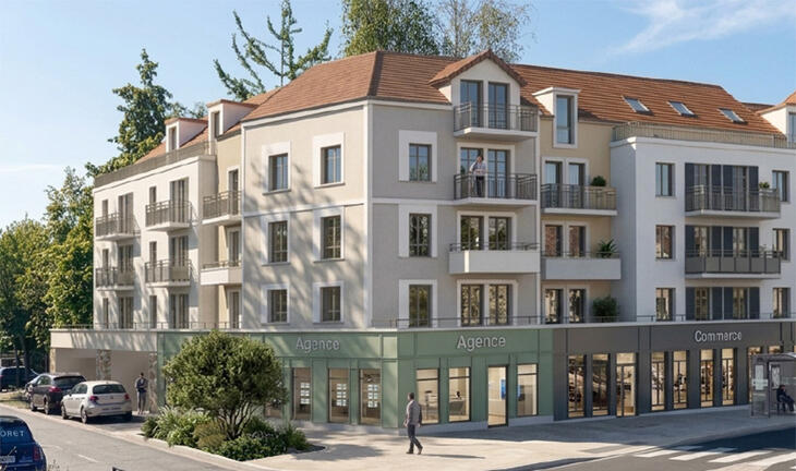 Programme neuf Lieusaint - Place du Colombier