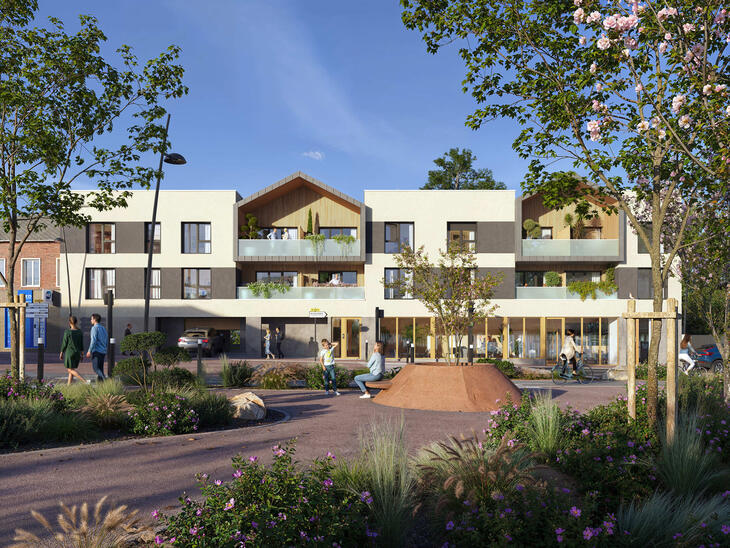 Programme immobilier Projection Maromme