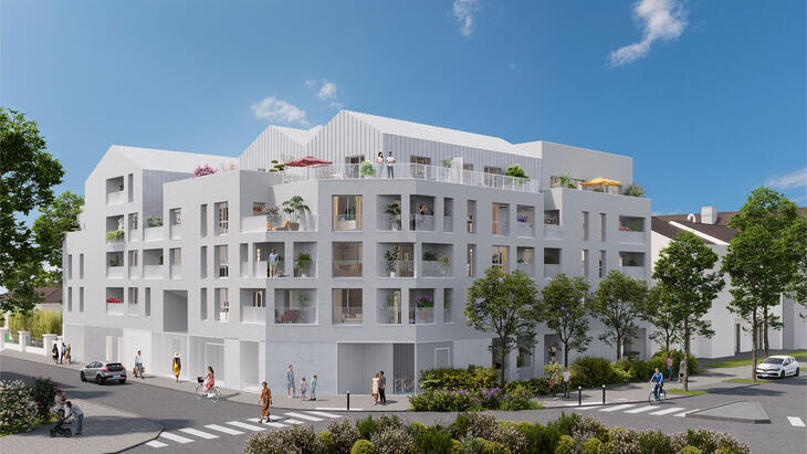 Programme immobilier neuf à vendre – Arrêt de Tramway Orvault-Morlière À 5 Min À Pied