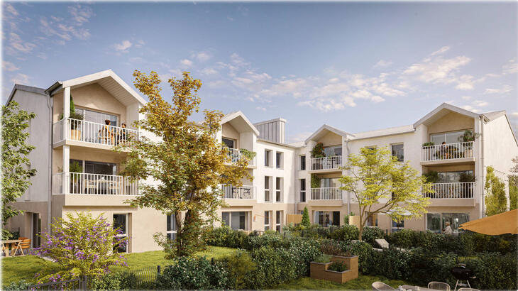 Programme neuf Hérouville-Saint-Clair en plein coeur de bourg