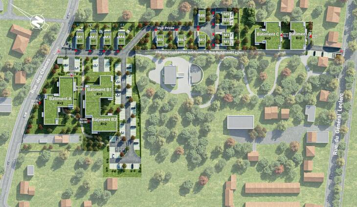 Programme immobilier Plein Sud Pomponne