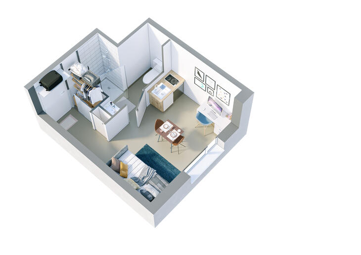 Programme immobilier STUDENT FACTORY ANGERS - MONTAIGNE Angers