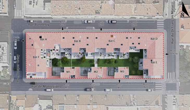 Programme immobilier Héritage Marseille 6e