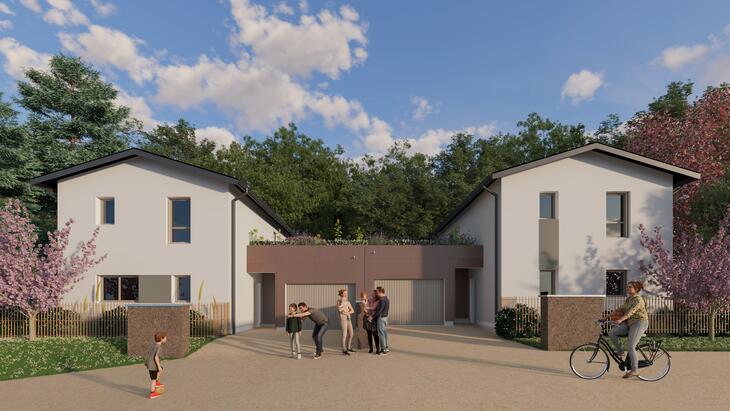 Programme immobilier LE HAMEAU DES AMOUREUX Décines-Charpieu