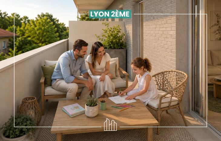 Appartement neuf à Lyon 2e