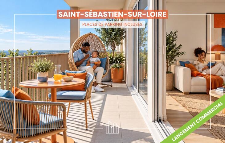 Programme neuf LANCEMENT COMMERCIAL - SAINT-SÉBASTIEN-SUR-LOIRE - DU T2 AU T4