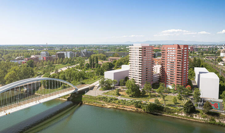 Programme immobilier Les Escales du Rhin Strasbourg
