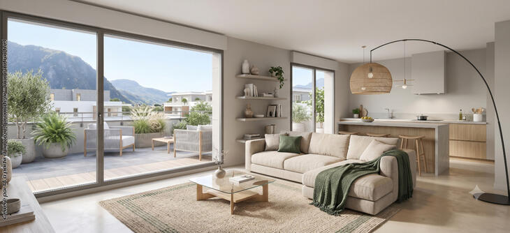 Programme immobilier Sassenage proche centre-village et ligne Tram A de la Poya Sassenage