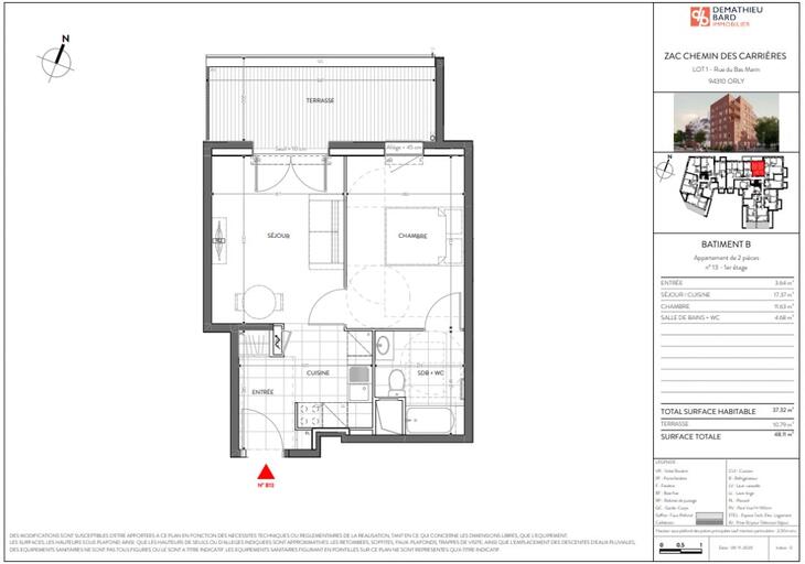 Programme immobilier Residence Le Bas Marin Orly