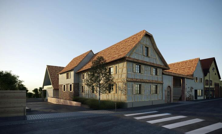 Programme immobilier Breuschwickersheim coeur de bourg à 20 min de Strasbourg Breuschwickersheim