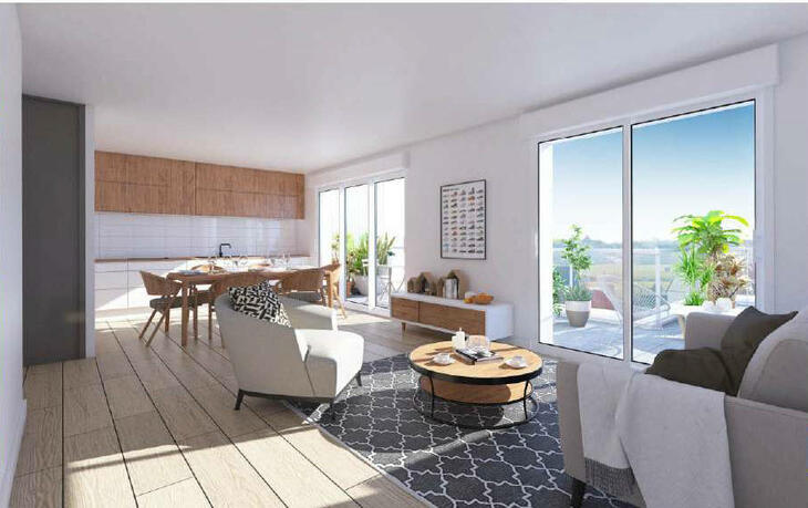 Appartement neuf à vendre – La Turballe à 300m de la plage et des commerces