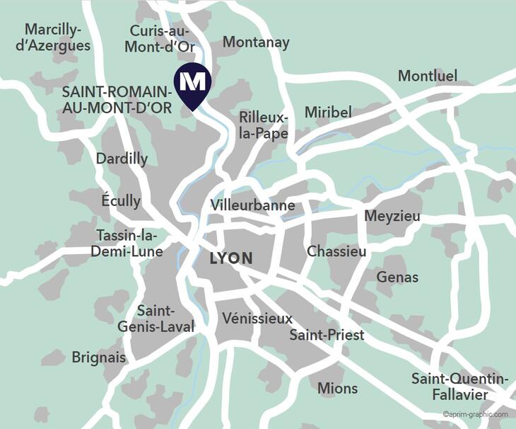 Programme immobilier Les Jardins du Moulin Saint-Romain-au-Mont-d'Or