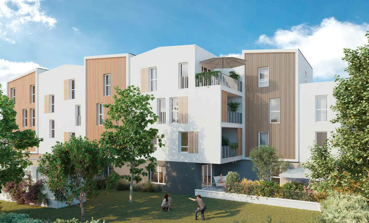 Programme immobilier neuf à vendre – Saint-Nazaire résidence contemporaine proche des commodités