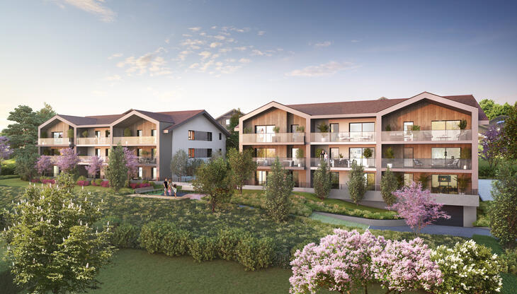 Programme immobilier Evian-les-Bains à 3 minutes à pied de la ligne H Évian-les-Bains