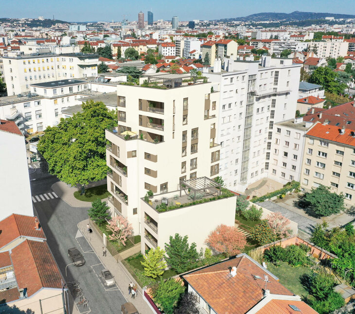 Programme immobilier neuf à vendre – Lyon 03 proche métro Grange Blanche